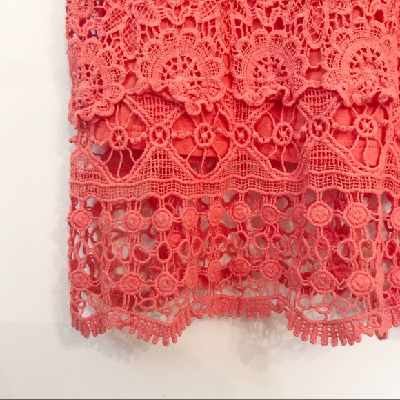 ✨Anthropologie PinsNeedles Boho Knit Crochet Shirt - Picture 4 of 8